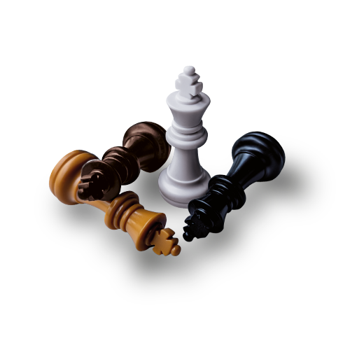 4 Schach-Könige freigestellt